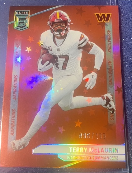 2024 Panini Donruss Elite Aspirations Stars #W Terry McLaurin — front