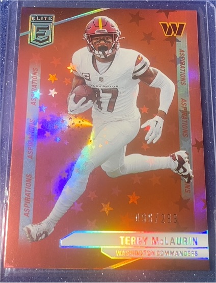 2024 Panini Donruss Elite Aspirations Stars #W Terry McLaurin — front
