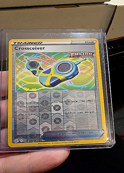2021 Pokémon Fusion Strike #231 Crossceiver — front