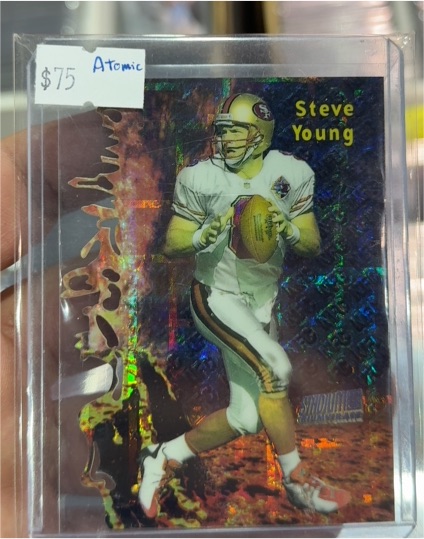 1997 Topps Stadium Club Triumvirate II #T2C Steve Young — front