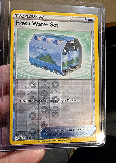 2022 Pokémon Brilliant Stars #139 Fresh Water Set — front