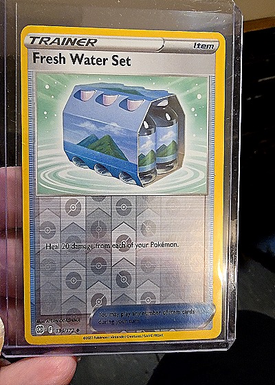 2022 Pokémon Brilliant Stars #139 Fresh Water Set — front