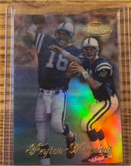1998 Topps Gold Label #20 Peyton Manning — front