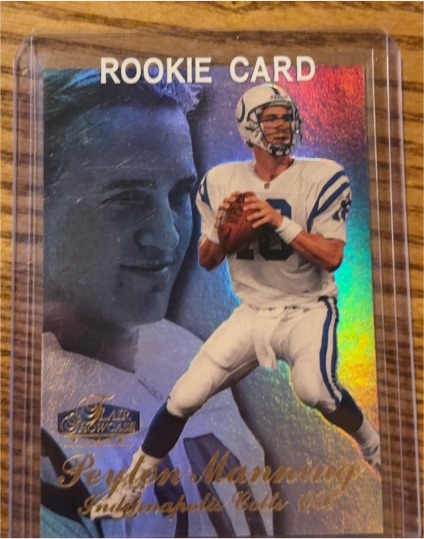 1998 Flair Showcase #3 Peyton Manning — front