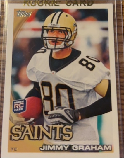 2010 Topps #265 Jimmy Graham — front