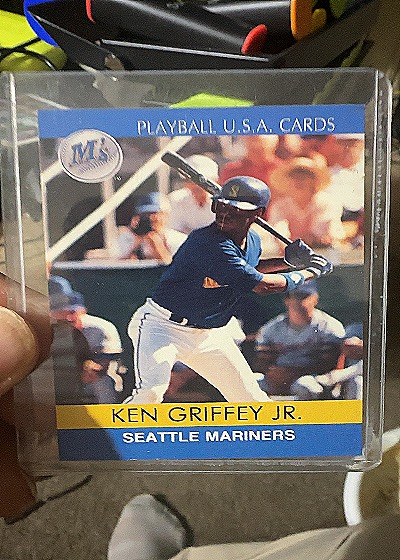 1991 Playball U.S.A. #91-20 Ken Griffey Jr. — front