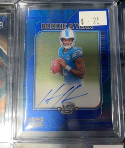 2023 Panini Contenders Optic Rookie of the Year #ROY-HH Hendon Hooker — front