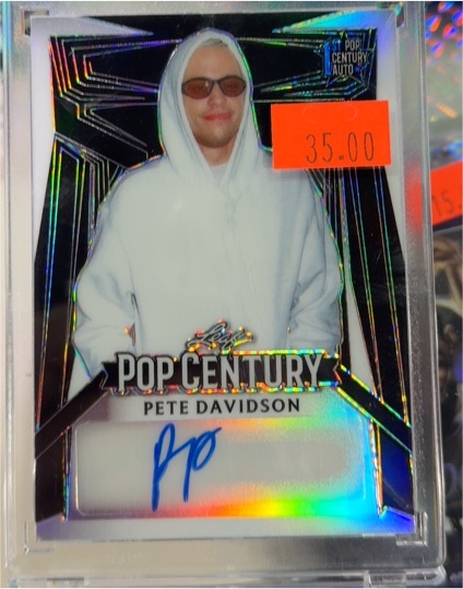 2023 Leaf Pop Century Pete Davidson — front