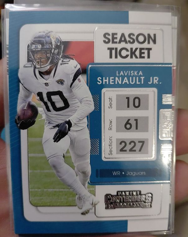 2021 Panini Contenders #46 Laviska Shenault Jr. — front