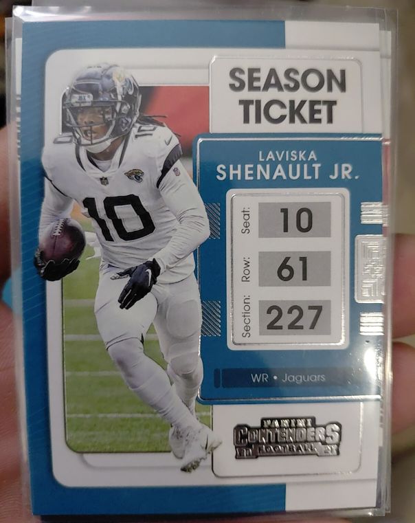 2021 Panini Contenders #46 Laviska Shenault Jr. — front