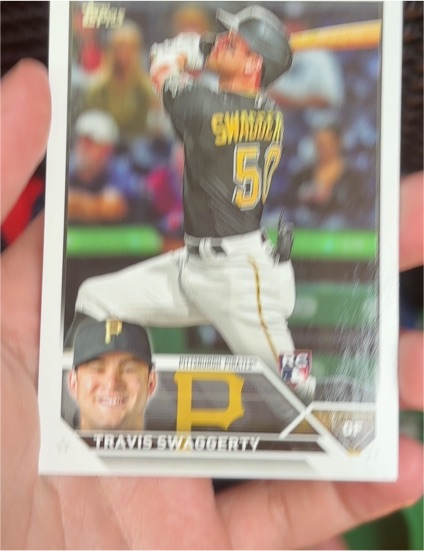 2023 Topps Series 1 #67 Travis Swaggerty — front