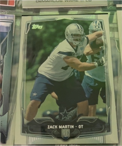 2014 Topps #406 Zack Martin — front