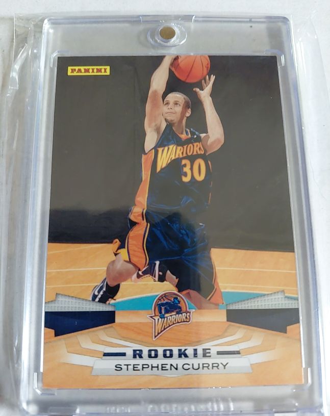 2009-10 Panini #357 Stephen Curry Rookie Card — front