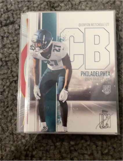 2024 Topps Signature Class #165 Quinyon Mitchell — front