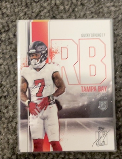 2024 Topps Signature Class #184 Bucky Irving — front