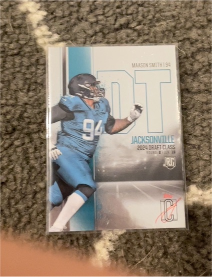 2024 Topps Signature Class #RCV63 Maason Smith — front
