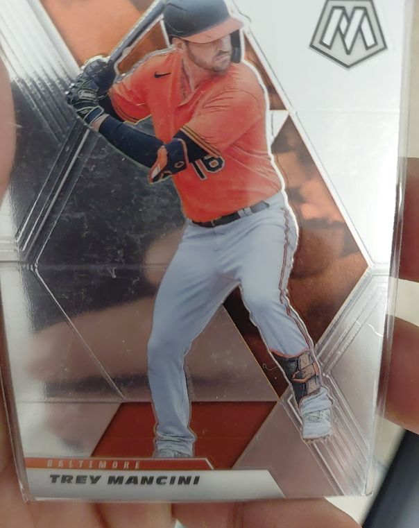 2021 Panini Mosaic #2 Trey Mancini — front