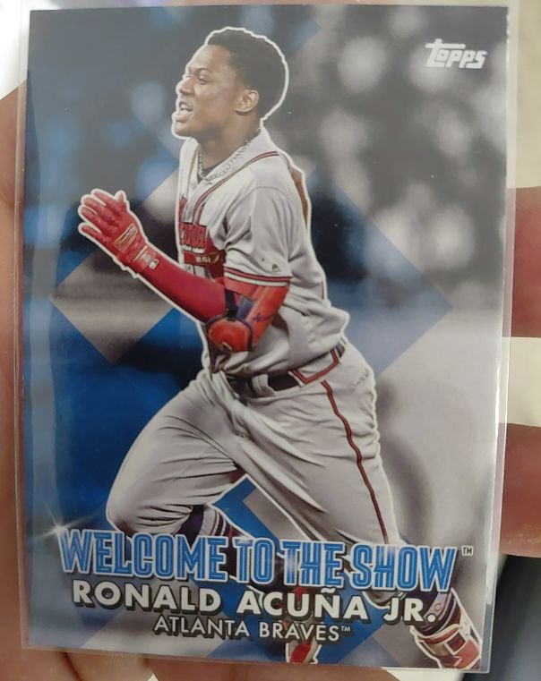 2022 Topps Welcome to the Show #WTTS-12 Ronald Acuña Jr. — front