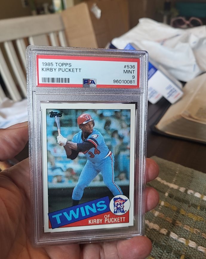 1985 Topps #536 Kirby Puckett — front