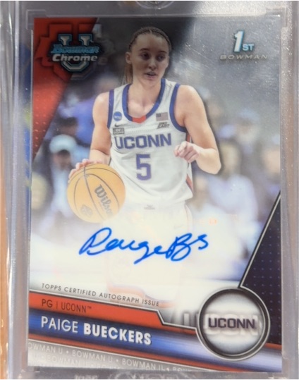 2023-24 Bowman University Chrome #90 Paige Bueckers — front