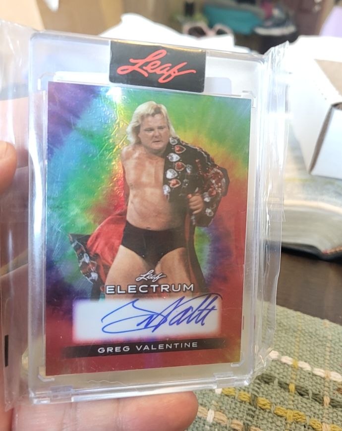 2024 Leaf Electrum Greg Valentine — front