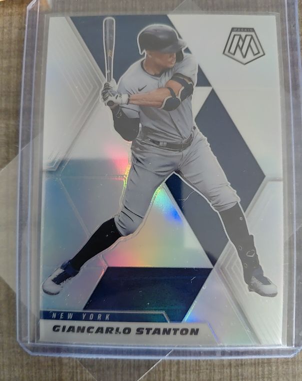 2021 Panini Mosaic #118 Giancarlo Stanton — front
