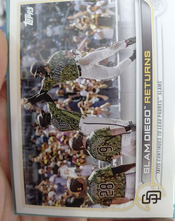 2022 Topps #125 Fernando Tatis Jr. Slam Diego Returns — front