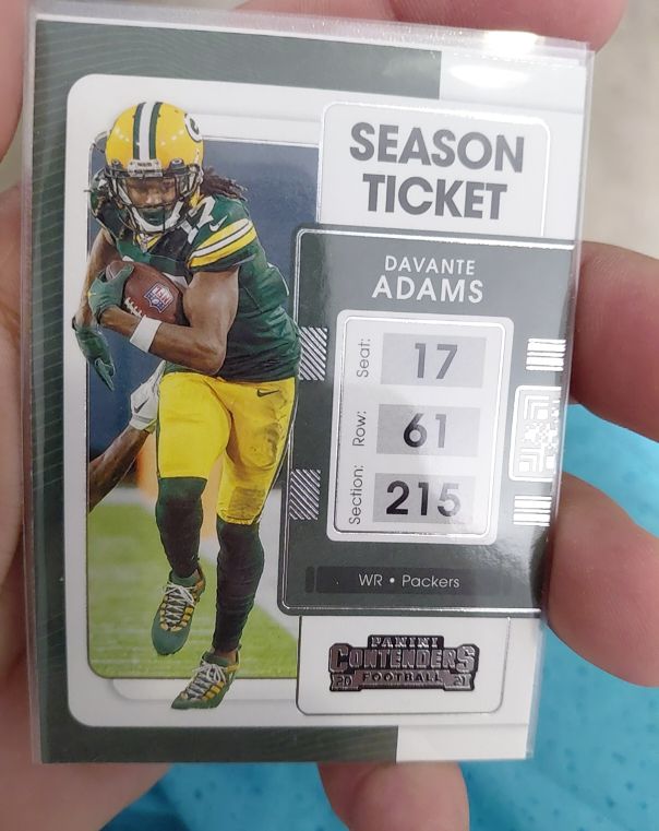 2021 Panini Contenders #35 Davante Adams — front