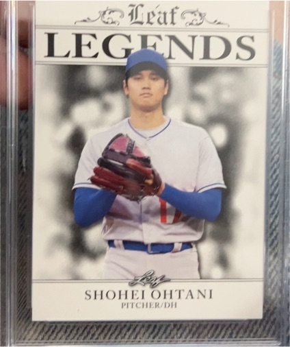 2023 Leaf Legends #LA-13 Shohei Ohtani — front
