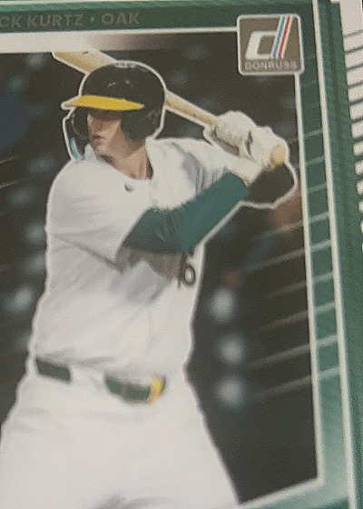 2024 Donruss Jack Kurtz Oakland Athletics — front