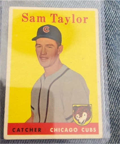 1958 Topps #281 Sam Taylor — front