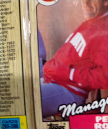 1987 Topps #393 Pete Rose — front