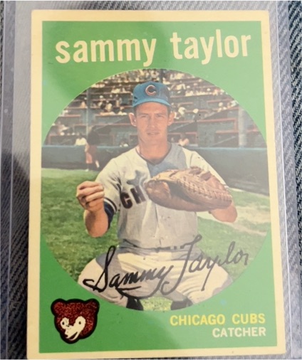 1959 Topps #193 Sammy Taylor — front