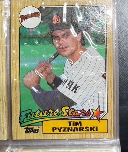 1987 Topps #429 Tim Pyznarski — front