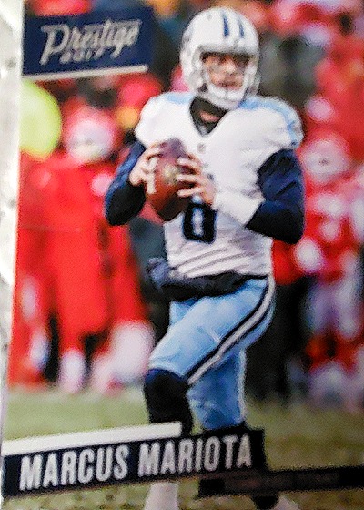 2017 Panini Prestige #60 Marcus Mariota — front