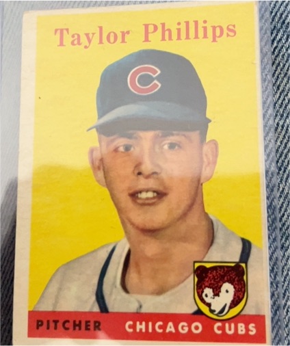 1958 Topps #159 Taylor Phillips — front
