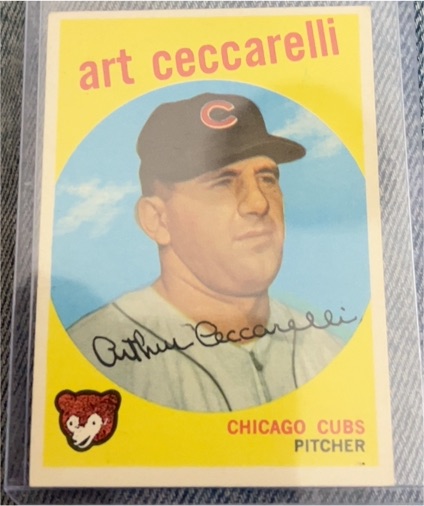 1959 Topps #226 Art Ceccarelli — front
