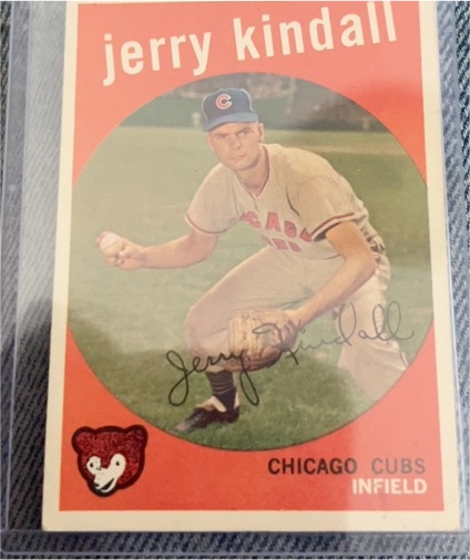 1959 Topps #274 Jerry Kindall — front