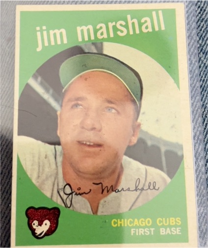 1959 Topps #153 Jim Marshall — front