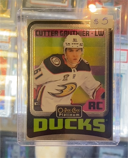 2024-25 O-Pee-Chee Platinum #R88 Cutter Gauthier — front