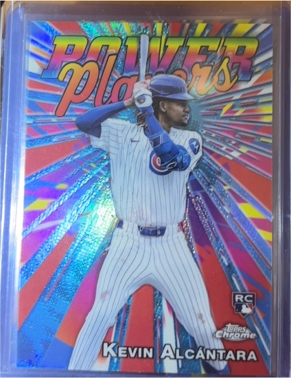 2025 Topps Chrome #PP-18 Kevin Alcántara Power Players — front
