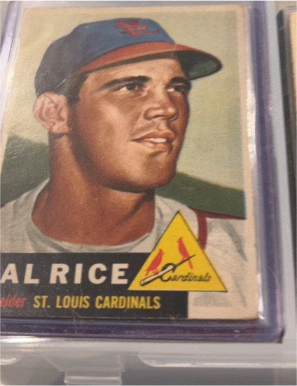 1953 Topps #93 Hal Rice — front