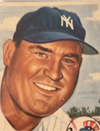 1953 Topps #77 Johnny Mize — front