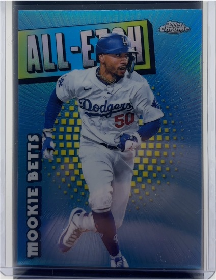 2025 Topps Chrome #CAE-9 Mookie Betts All-Etch — front