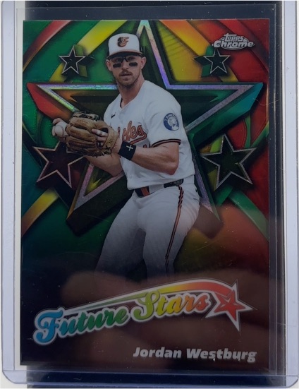 2025 Topps Chrome #FS-20 Jordan Westburg Future Stars — front