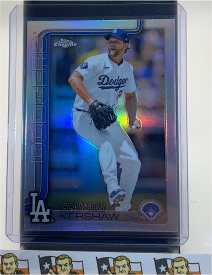 2025 Topps Chrome #88 Clayton Kershaw — front