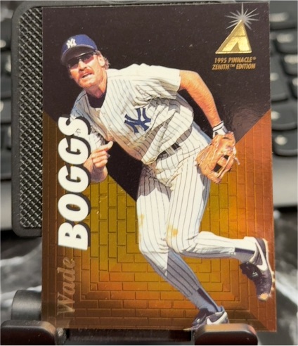 1995 Pinnacle Zenith Edition #107 Wade Boggs — front