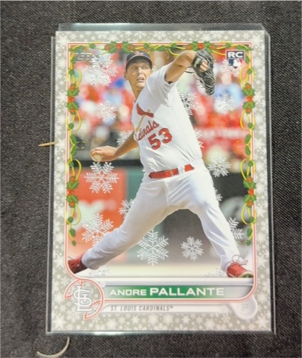 2022 Topps Holiday #HW141 Andre Pallante — front