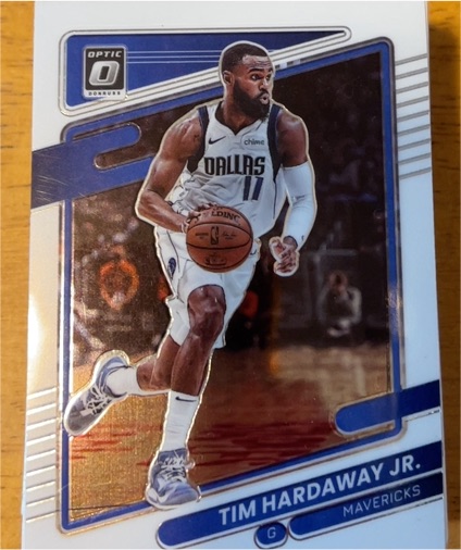 2021-22 Donruss Optic #42 Tim Hardaway Jr. — front