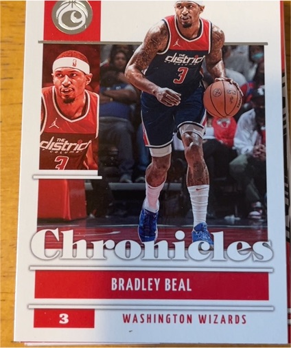 2021-22 Panini Chronicles #22 Bradley Beal — front